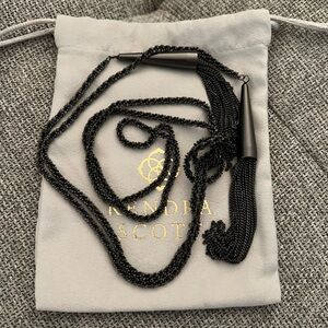 Kendra Scott Phara Necklace - Black